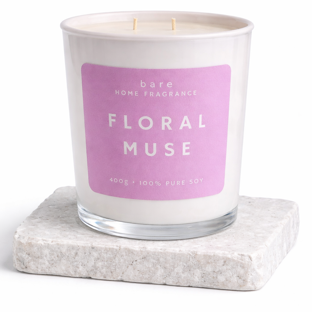 floral muse perfume candle flowerbomb