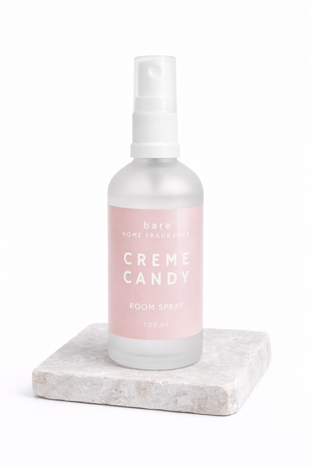 kayali vanilla rock candy perfume, bare home fragrance creme candy room spray