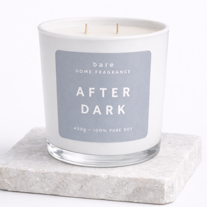 Black opium perfume. bare home fragrance after dark soy wax candle