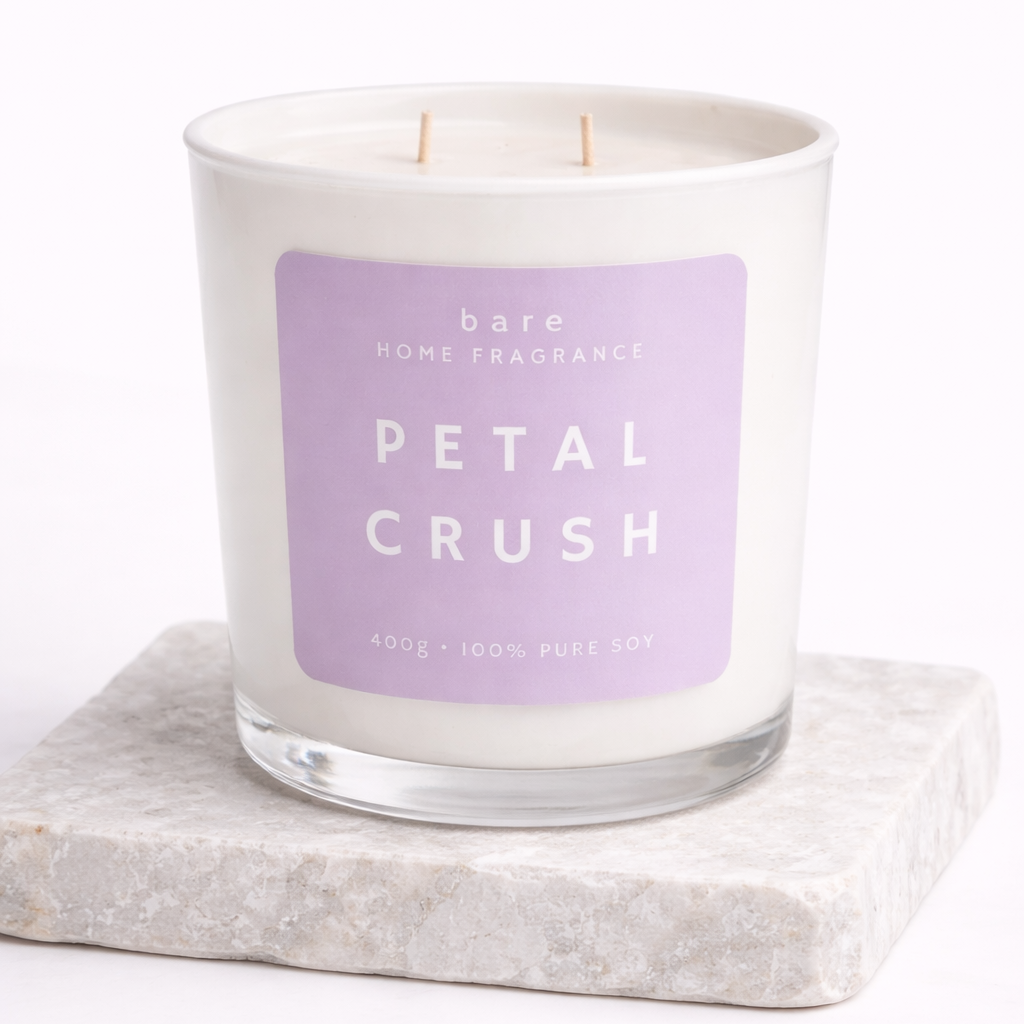 bare home fragrance petal crush soy wax candle miss dior