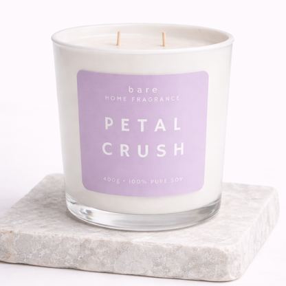 bare home fragrance petal crush soy wax candle miss dior